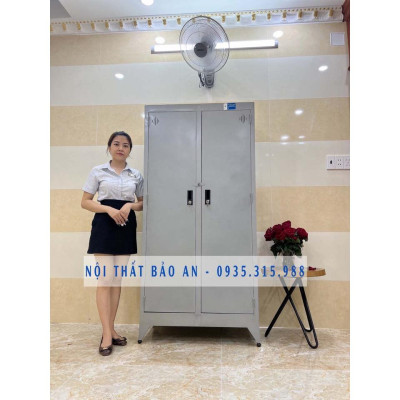 Tủ sắt hồ sơ 2 cửa 