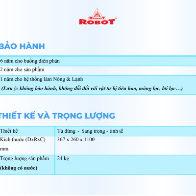 Máy Lọc Nước Điện Giải Ion Kiềm ROBOT IonKing 1314 Chế Độ Nóng Nguội Lạnh - Hàng Chính Hãng