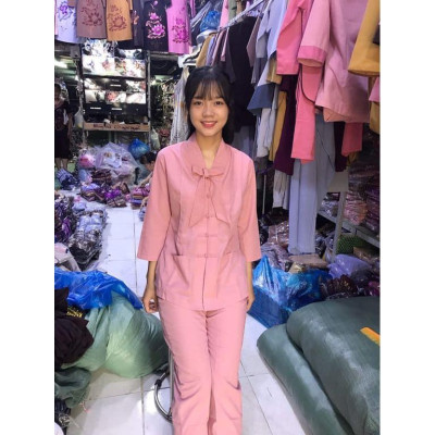 ĐỒ LAM ĐI CHÙA  PHÁP PHỤC PHẬT GIÁO CỔ NƠ