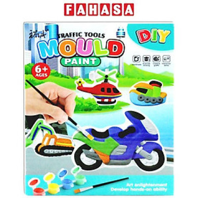 Đồ Chơi Đúc Tượng Và Tô Màu DIY YC-63 - Phương Tiện Giao Thông