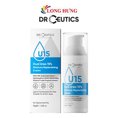 Kem dưỡng ẩm da DrCeutics Dual Urea 15% Moisture Replenishing Cream (50g) - Hàng chính hãng