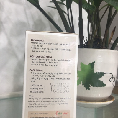 Bình vị Thái Minh- Giảm viêm loét dạ dày, trào ngược dạ dày, thực quản 