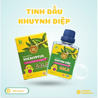 Tinh dầu Khuynh Diệp Bảo Nhiên 10ml / 30ml cho Bé - Bảo vệ sức khỏe bé và chống muỗi đến 8h an toàn cho bé yêu Chính hãng