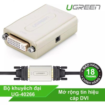 Ugreen UG4026640266TK Màu Xám Bộ khuếch đại tín hiệu DVI 24 + 5 cao cấ - HÀNG CHÍNH HÃNG