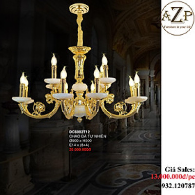 ĐÈN THẢ TRẦN (TAY) / ĐÈN TRANG TRÍ AZP-TT6002-T12 phong cách Tân Cổ Điển, hàng nhập khẩu AZP