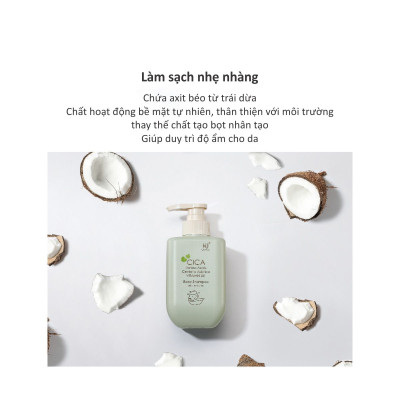 DẦU GỘI DỊU NHẸ CHO BÉ SƠ SINH CHIẾT XUẤT TỪ RAU MÁ KU-PLUS KU1152 - 500ML