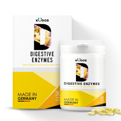 Combo Thực Phẩm Bảo Vệ Sức Khỏe  KUDOS PROBITICS + KUDOS DIGESTIVE ENZYMES (30 viên/hộp)