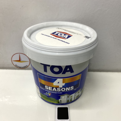 Sơn phào chỉ trong và ngoài nhà Toa 4 Seasons Tropic Shield màu đen D- 8253 _1L