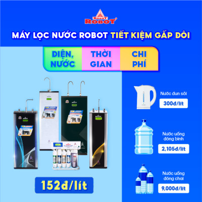 Máy Lọc Nước ROBOT Alpha Pro 9GK-UR - Hàng Chính Hãng