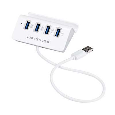 Bộ chia 4 Cổng USB OTG HUB - Hàng Nhập Khẩu