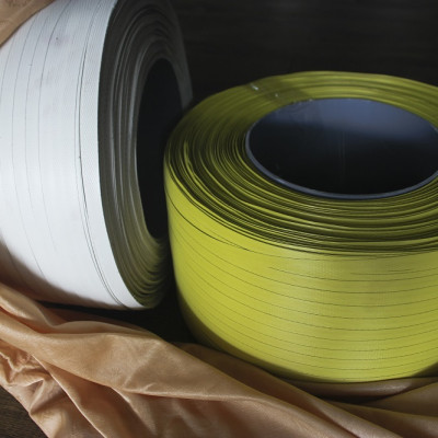 [HÀNG LOẠI 2 CUỘN 12KG] Dây đai nhựa PP Dong Ho TSTP dùng để buộc kiện hàng đóng hàng container dài 2500m màu nhạt giao random màu