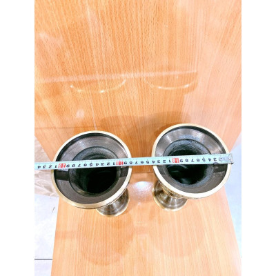 ĐÔI ỐNG ĐỰNG HƯƠNG CAO 29 x 14 CM NẶNG 3.6 KG CHẤT LIỆU BẰNG ĐỒNG