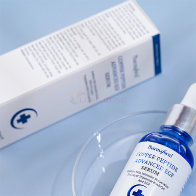 Tinh chất tái tạo da Pharmaform Copper Peptide Advanced Egf Serum (30ml) - Hàng chính hãng