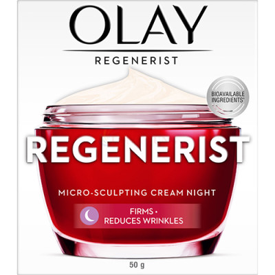 Kem dưỡng ban đêm Olay Regenerist Micro Sculpting Cream Night (50g) - Hàng chính hãng