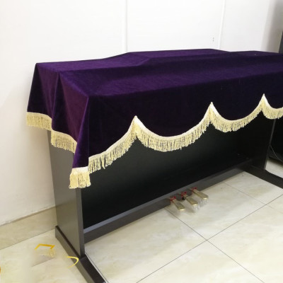 Khăn nhung phủ đàn piano điện cao cấp chống bụi chống xước sang trọng dành cho đàn piano điện