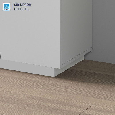 Tủ Hồ Sơ 2 Cánh Cách Điệu, Lưu Trữ Tài Liệu Văn Phòng Màu Trắng Thương Hiệu SIB Decor HS80