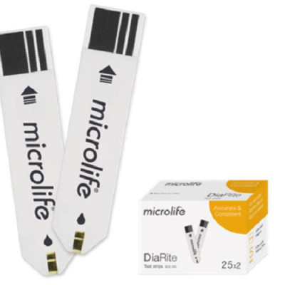Máy đo đường huyết Microlife DiaRite BGM kèm 25 que và 10 kim