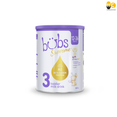 Sữa dinh dưỡng Bubs Supreme Toddler Milk Drink 3 dành cho trẻ từ 12-36 tháng tuổi