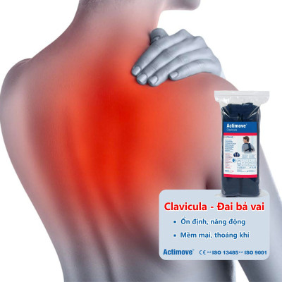 Đai bả vai chấn thương Actimove Clavicula