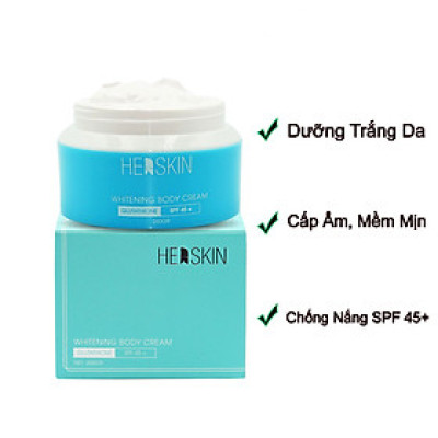 Kem Dưỡng Trắng Da Body Phân Tử Nước Herskin 260gr