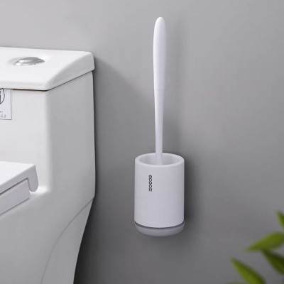  Bàn chải vệ sinh ガミク Nhật Bản Để góc nhỏ Nhà vệ sinh gia đình Giá để bàn chải silicon treo tường vệ sinh bồn cầu siêu tốt siêu bền kháng khuẩn kháng bám bẩn tẩy rửa sạch mọi chất bẩn