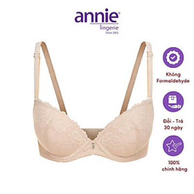 Áo Ngực Phối Ren Mút Dày Siêu Push-Up annie bra 8125 Chất Liệu Cao Cấp Thoáng Khí Mềm Mại Sang Trọng Quyến Rũ Thời Trang