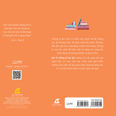 Sách AZ - Bạn Là Những Gì Bạn Đọc (Tặng Bookmark)