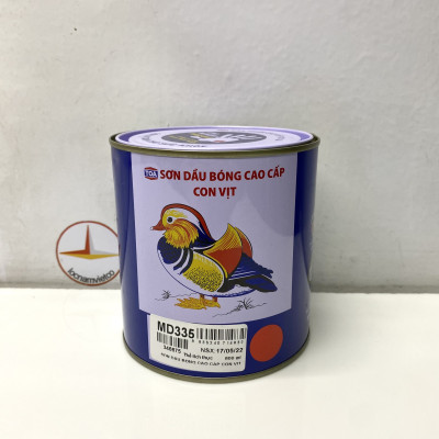 Sơn dầu cao cấp TOA Con Vịt màu đỏ MD 335 _ 800 ml