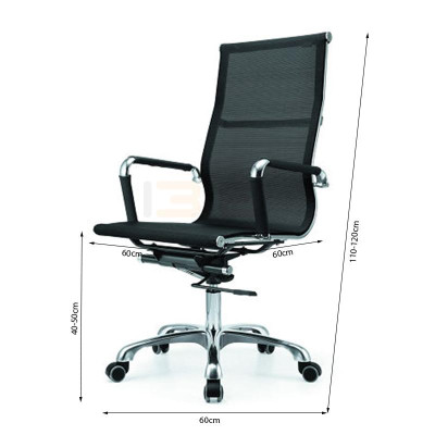 Bộ Bàn Oak-T Trắng Và Ghế Đen IBIE IB16A