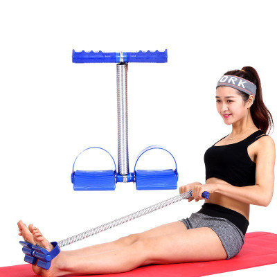 Dây Tập Bụng - Dây Kéo Đàn Hồi Kháng Lực 4 Ống, 6 Ống Cao Su, Dây Tummy Trimmer Tập Gym Tại Nhà