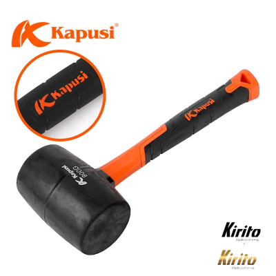 Búa cao su cao cấp Kapusi Nhật Bản chính hãng 900g, 680g, 450g - Dụng cụ cầm tay thuận tiện