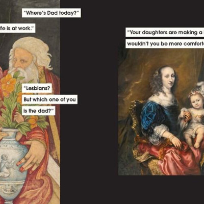 Sách - Parenting Advice to Ignore in Art and Life by Nicole Tersigni (UK edition, Hardcover)