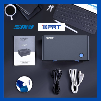 Máy in nhiệt IDPRT SP410 in đơn hàng, phiếu gửi, minicode, nhãn tự dán, hàng nhập khẩu bảo hành 12 tháng
