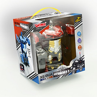 Đồ Chơi Xe Đua Biến Hình Robot Điều Khiển Từ Xa DK81210 ( Màu ngẫu nhiên )