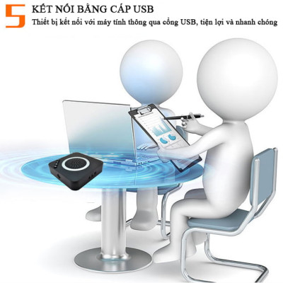 Loa hội nghị trực tuyến MST – H1, loa và micro tích hợp sẵn ( hàng nhập khẩu )