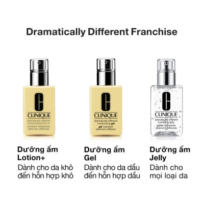 Kem dưỡng ẩm cân bằng kiểm soát cho da dầu Clinique Dramatically Different Moisturizing Gel - Moisturizer 125ml
