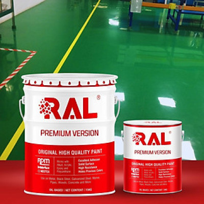 Sơn sàn Polyurethane tự san RAL RAFLOOR SHIELD SL - 5KG