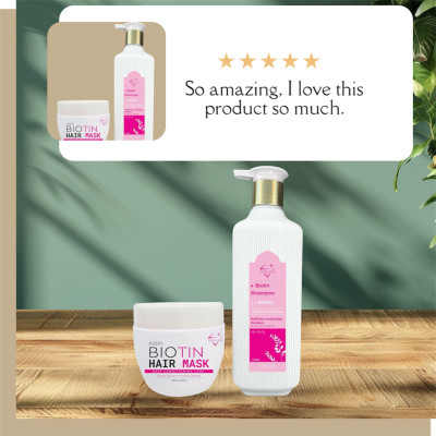 Cặp dầu gội tjdin biotin