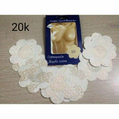 Miếng dán ngực chất liệu vải -gồm 5 cặp (1vỉ)