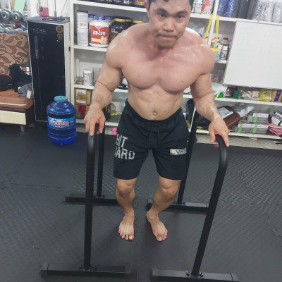 Xà kép mini, Parallettes size 2XL và 3XL (Cao 80cm, 90cm) chính hãng DAI NHAN, làm bằng thép, sơn tĩnh điện