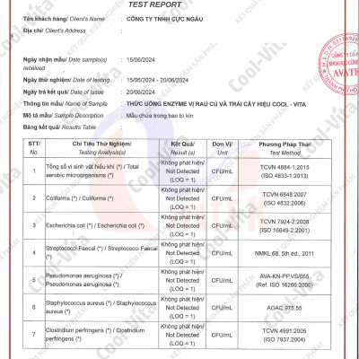 Combo 2 Hộp Nước Uống Bổ Sung Enzyme Chiết Xuất Từ Trái Cây và Rau Củ Hỗ Trợ Tiêu Hoá, Thanh Lọc Cơ Thể Coolvita