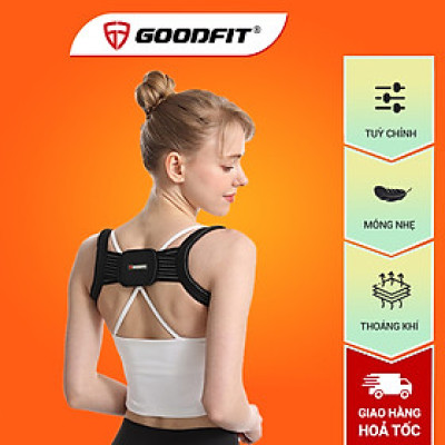 Đai chống gù lưng trẻ em, người lớn điều chỉnh tư thế GoodFit GF715P đai chống gù lưng cho bé