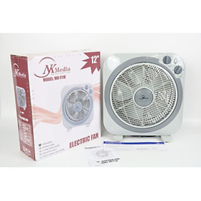 Quạt Hộp NK Media MD-F118 Sải Cánh 12 inch (300mm) 5 Cánh Công Suất 40W - Hàng Chính Hãng