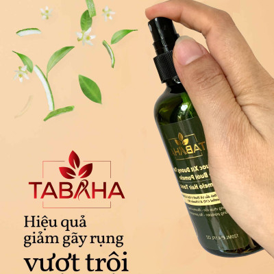 Combo Kem tan mỡ Tabaha 250g và Xịt dưỡng tóc tinh dầu bưởi 120ml Tabaha chăm sóc mẹ sau sinh
