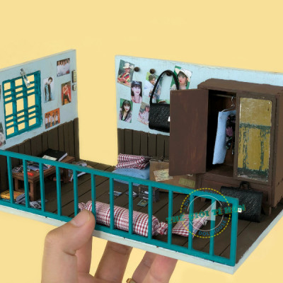 MÔ HÌNH TỰ LẮP RÁP DIY SÀI GÒN XƯA VÀ NAY - GÓC KÝ ỨC - TX03