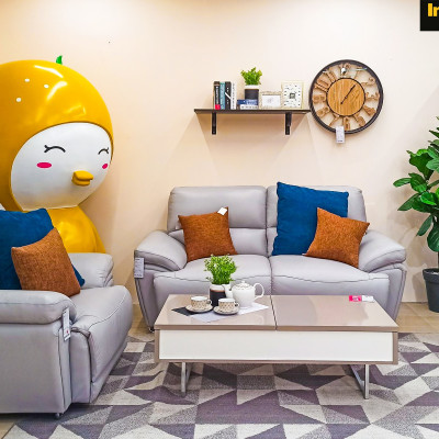 Vỏ gối tựa lưng vuông FATINA vải sợi tổng hợp mềm mịn, vỏ nâu đậm đơn giản, kích thước 40x40cm | Index Living Mall - Phân phối độc quyền tại Việt Nam