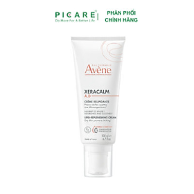 Avène Kem Dưỡng Da Làm Dịu Cơn Ngứa Tức Thời XeraCalm AD Lipid-Replenishing Cream 200ml
