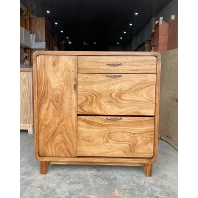 Mẫu tủ giày dép gỗ cao cấp, sang trọng