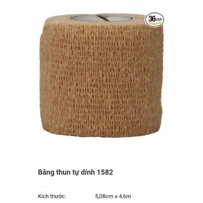 Băng thun tự dính 3M COBAN 1582 kích thước 5cm x 4,5m