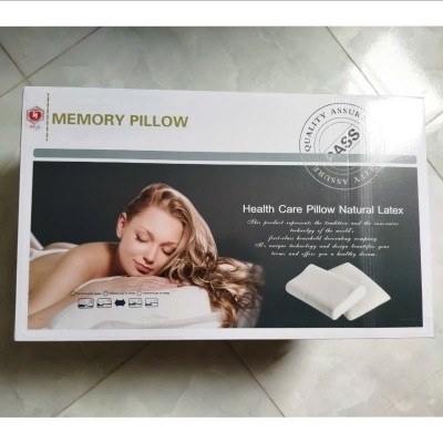 Gối ngủ cao su non HT SYS - Ruột gối Memory Foam công nghệ Nhật Bản - Gối giúp ngủ nhanh , chống mỏi vai gáy - Mang đến giấc ngủ ngon cho mọi nhà